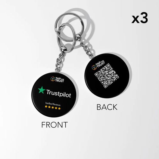 Trustpilot Keychain x3