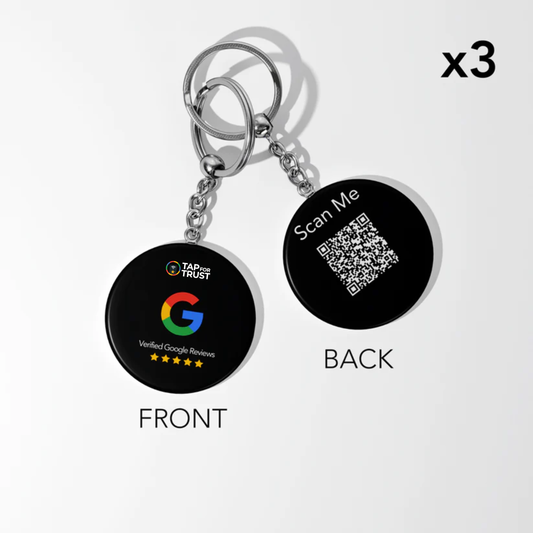 Google Keychain x3