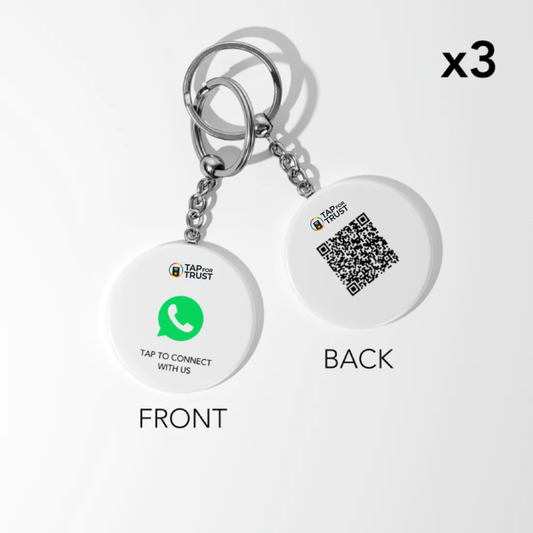 WhatsApp Keychain x3