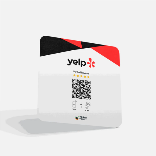 Yelp Plaque